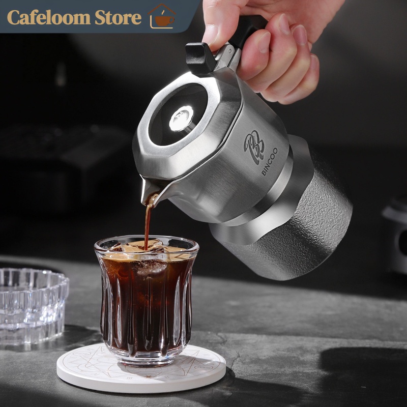 Home Office Moka - Bincoo Moka Pot 316 Stainless Steel