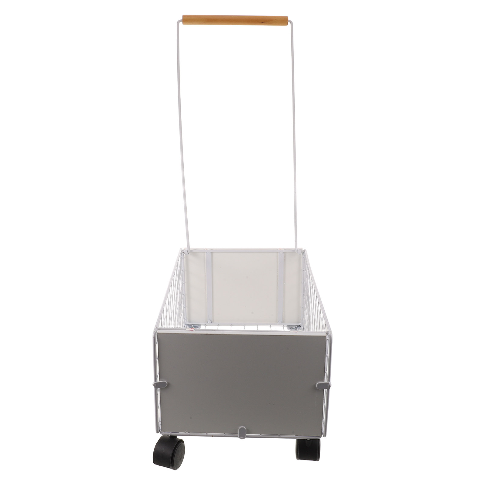 Home Office Library - Library Book Cart on Wheels Mobile