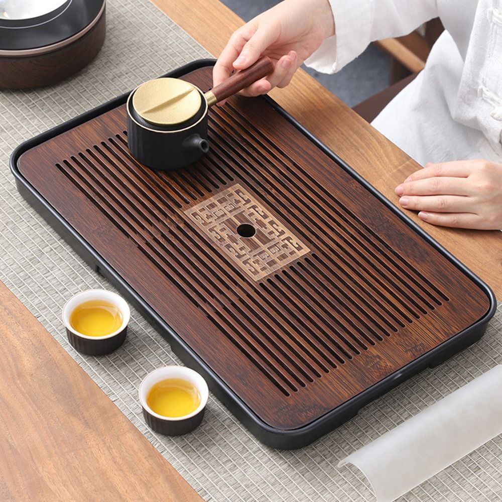 Desktop Organizer Bamboo - New Durable High Quality Bamboo Tea