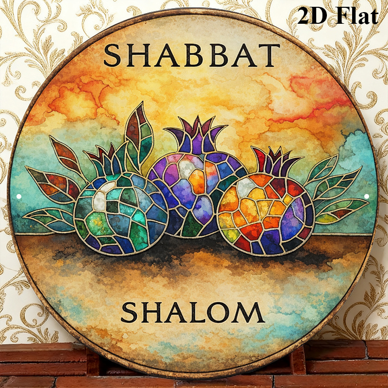 Home Office Room - CIFBUY Vintage Aluminum Wall Art Waterproof