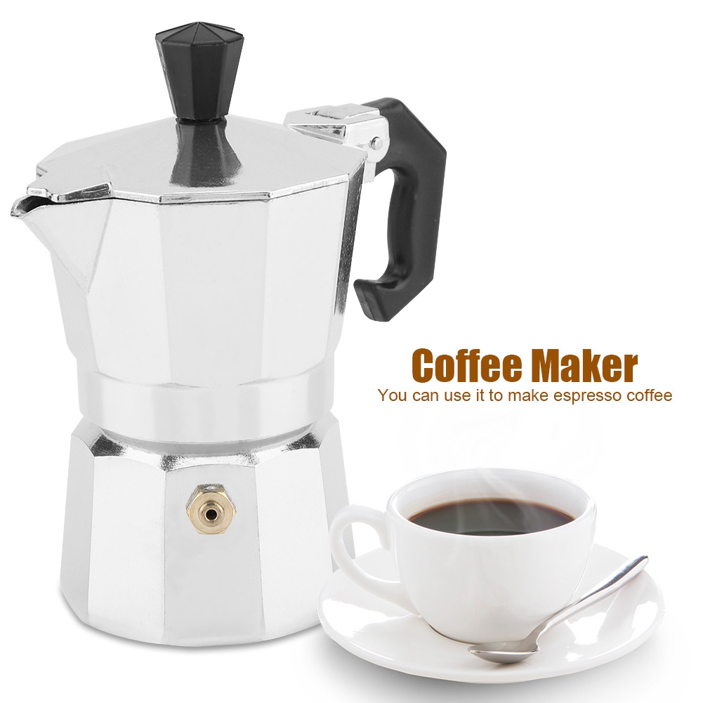 50mL 1 Cup Aluminum Italian Ty - Home Office Moka 评论和价格