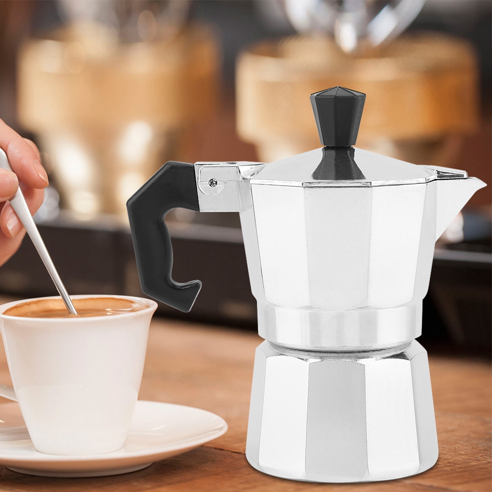 50mL 1 Cup Aluminum Italian Ty - Home Office Moka 评论和价格