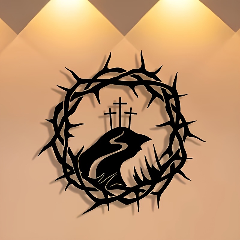 CIFBUY Iron Wall Art Vine Circ - Home Office Room 评论和价格