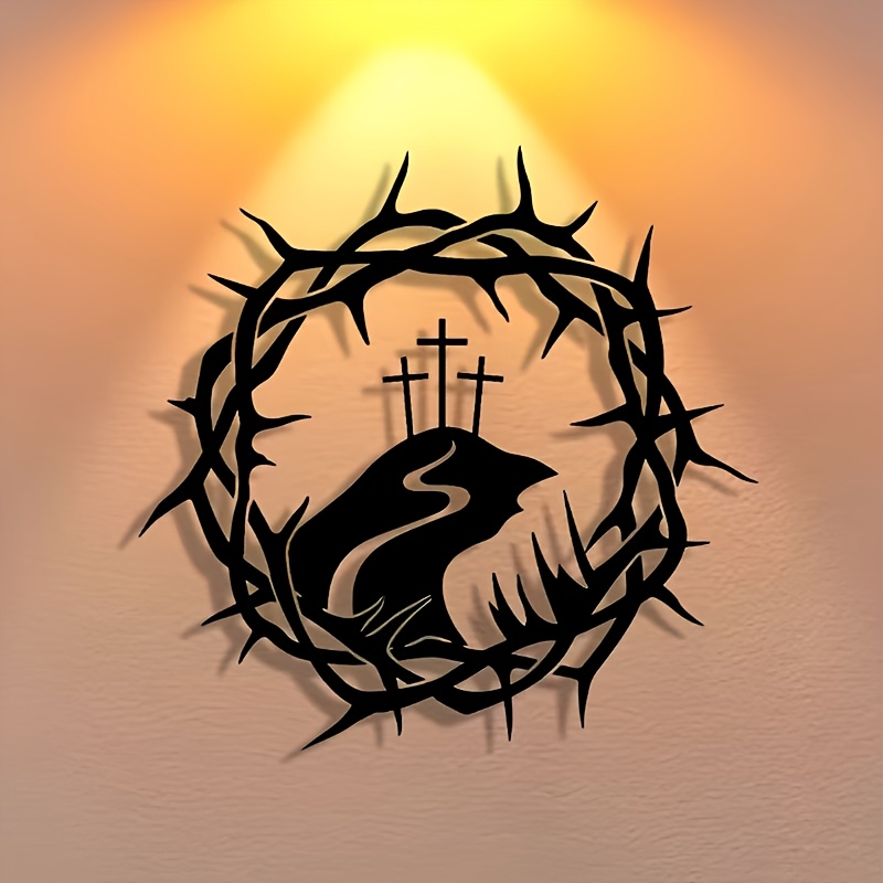 CIFBUY Iron Wall Art Vine Circ - Home Office Room 评论和价格