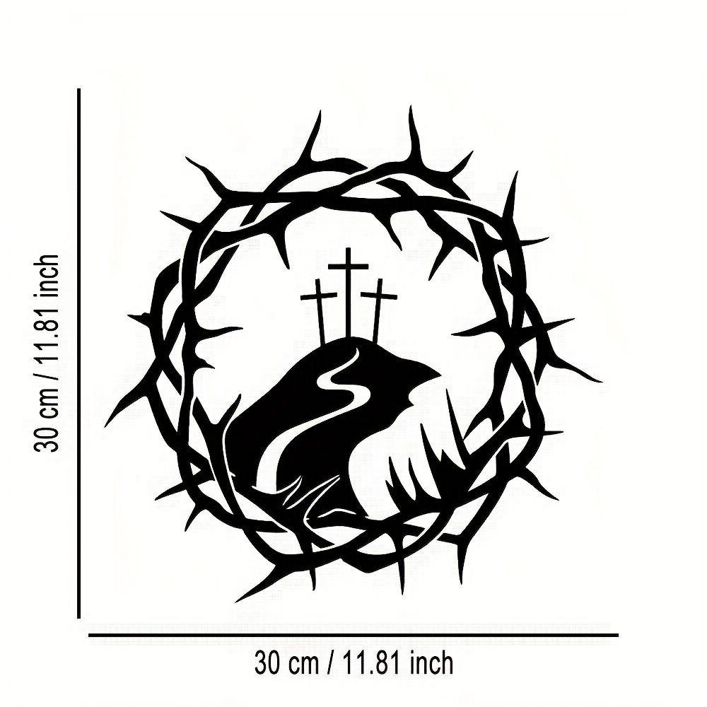 CIFBUY Iron Wall Art Vine Circ - Home Office Room 评论和价格