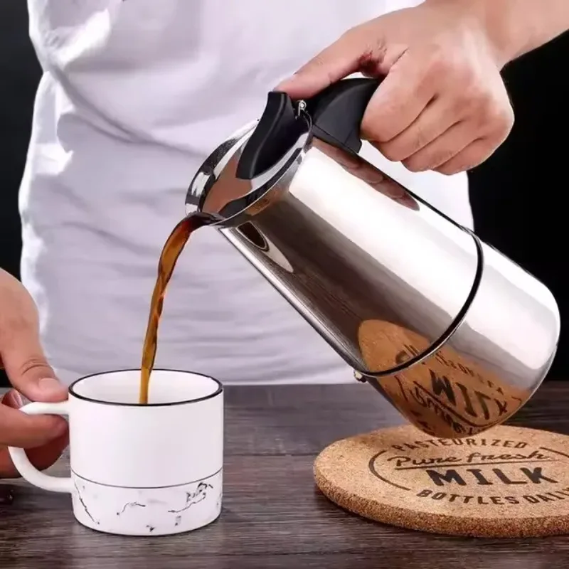 Italian Stainless Steel Moka C - Home Office Moka 评论和价格
