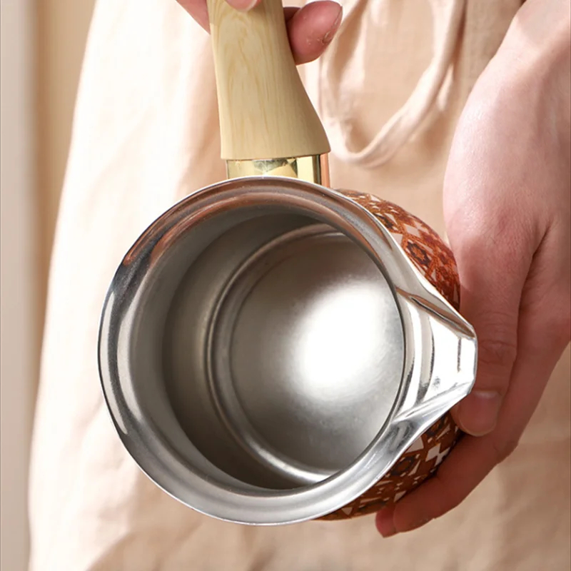 Stainless Steel Coffee Pot wit - Home Office Moka 评论和价格