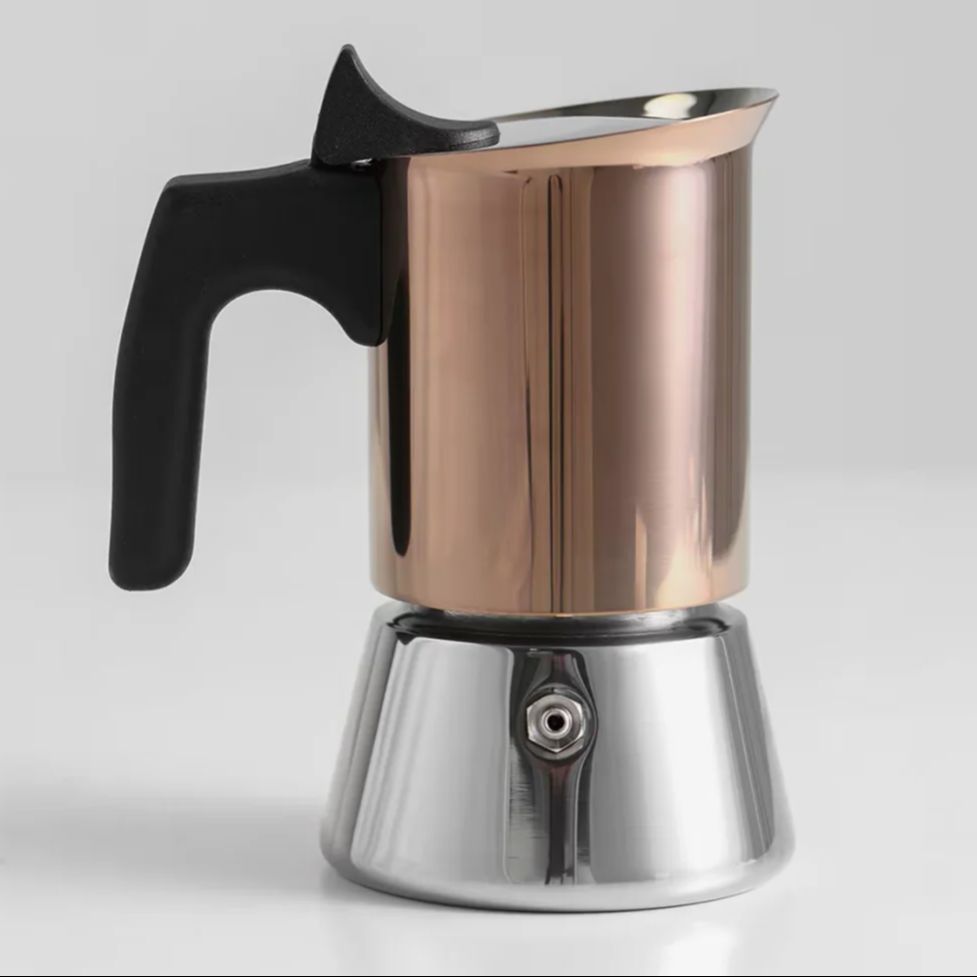 4/6 Stainless Steel Gold-Plate - Home Office Moka 评论和价格