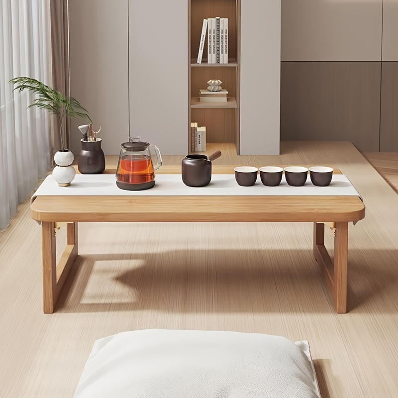 Foldable Portable Side Table B - Desktop Organizer Bamboo 评论和价格