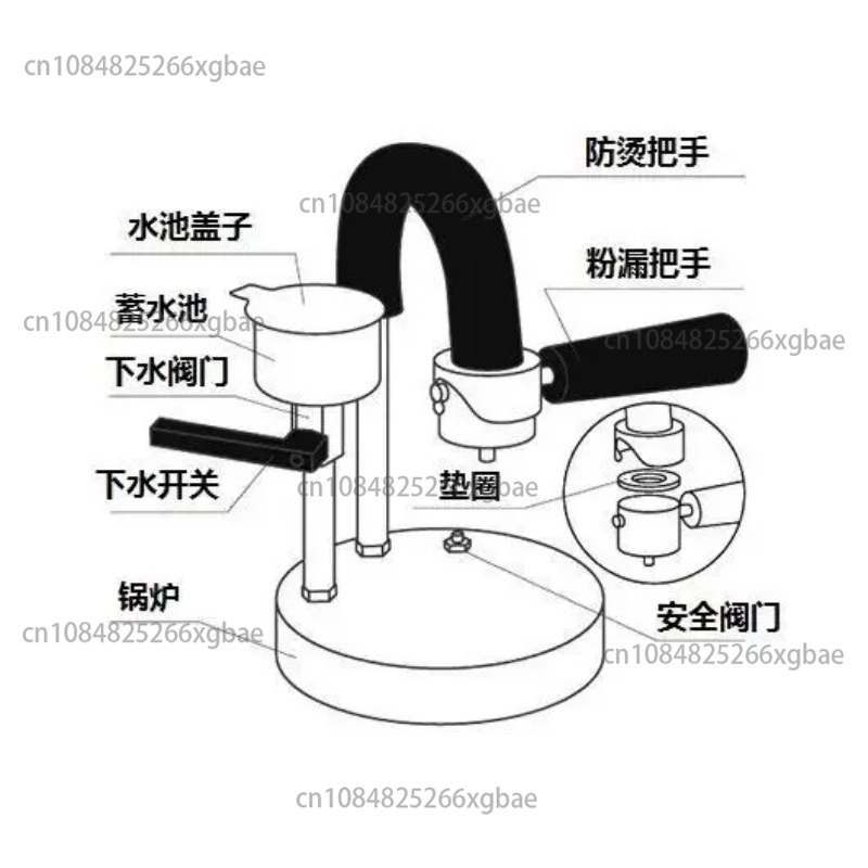 Stainless Steel Moka Pot Stove - Home Office Moka 评论和价格