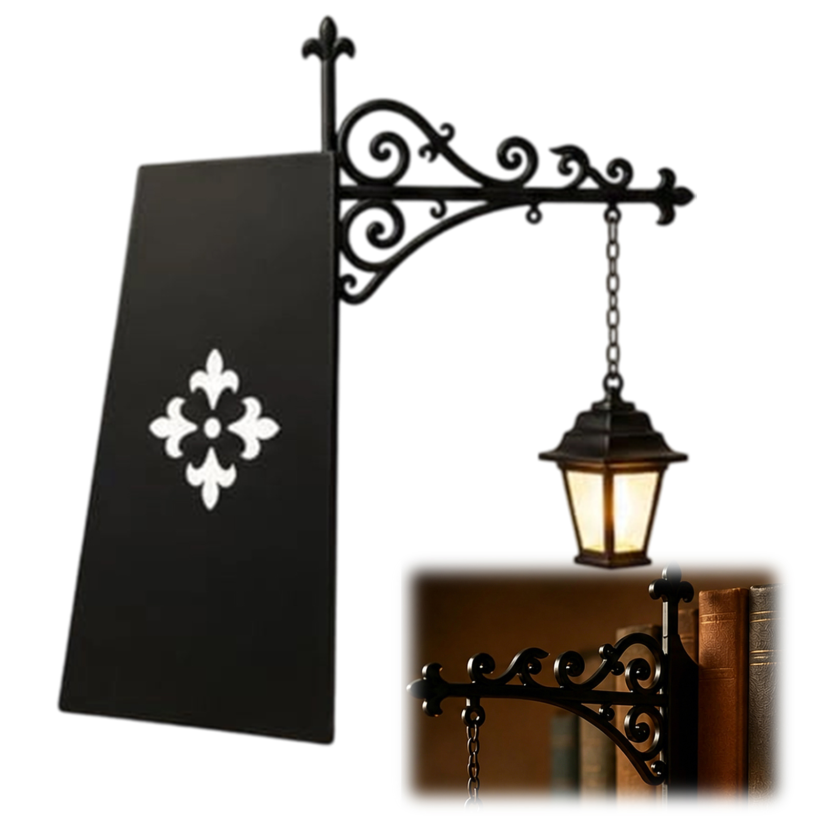Resin Library Lantern Miniatur - Home Office Library 评论和价格