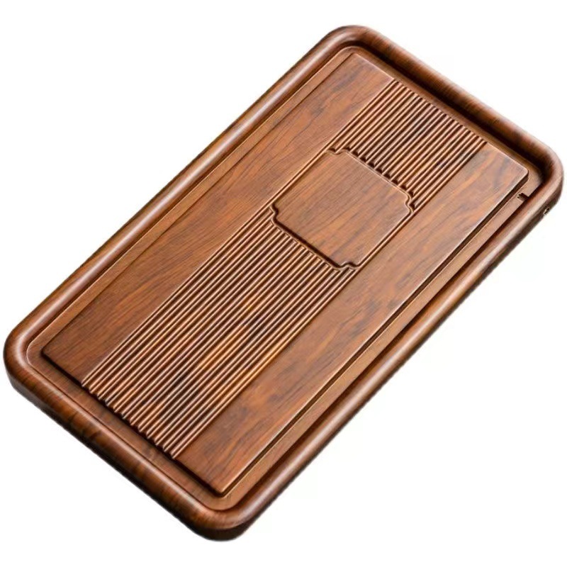High Grade Large Tea Tray Huan - Desktop Organizer Bamboo 评论和价格