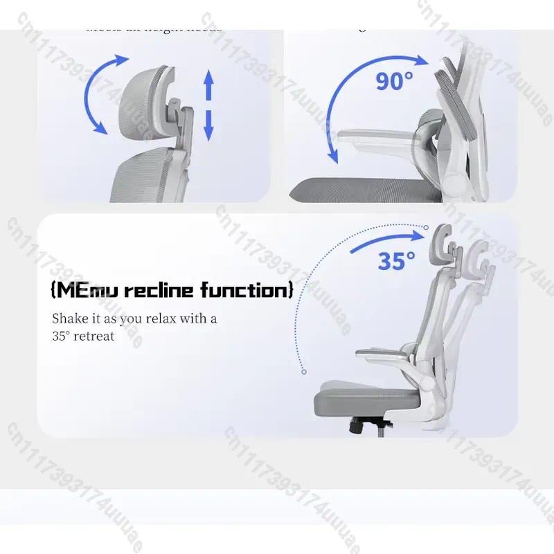 Modern Fabric Office Chair Erg - Home Office Library 评论和价格