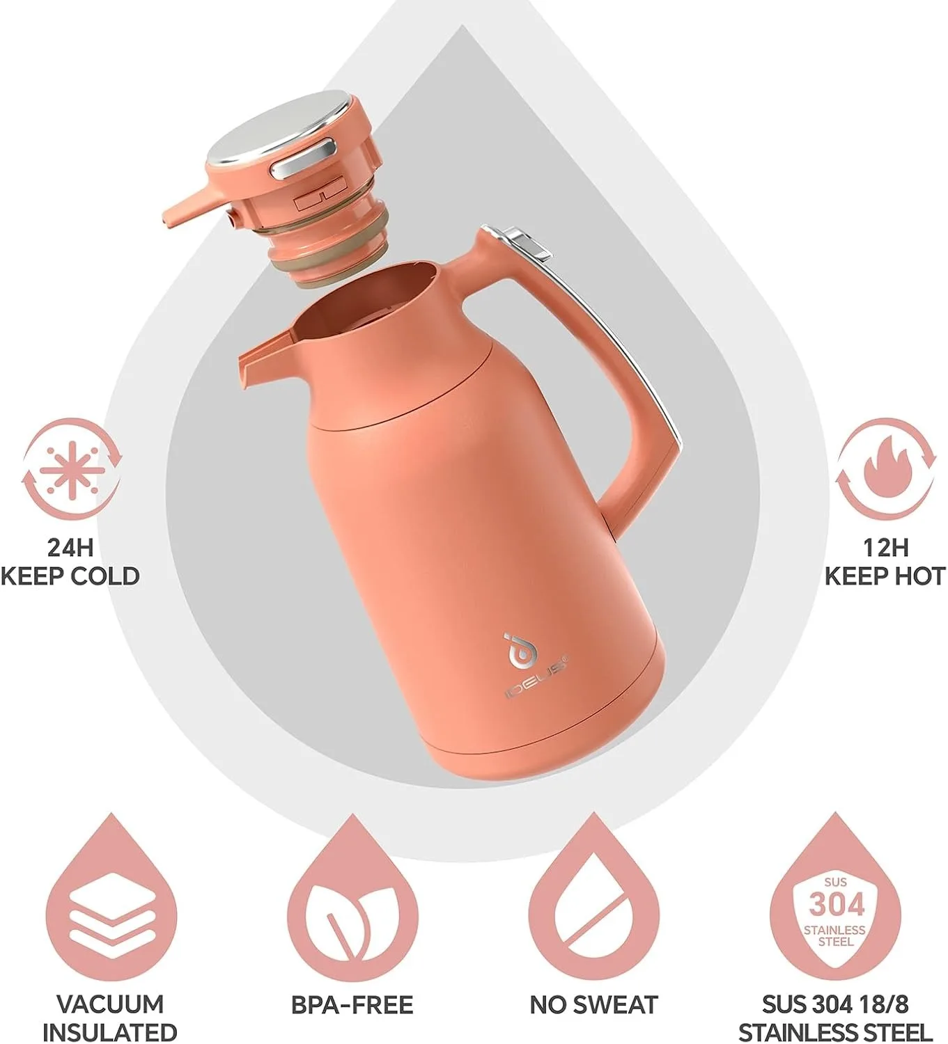 Ideus Large-Capacity Vacuum In - Home Office Moka 评论和价格