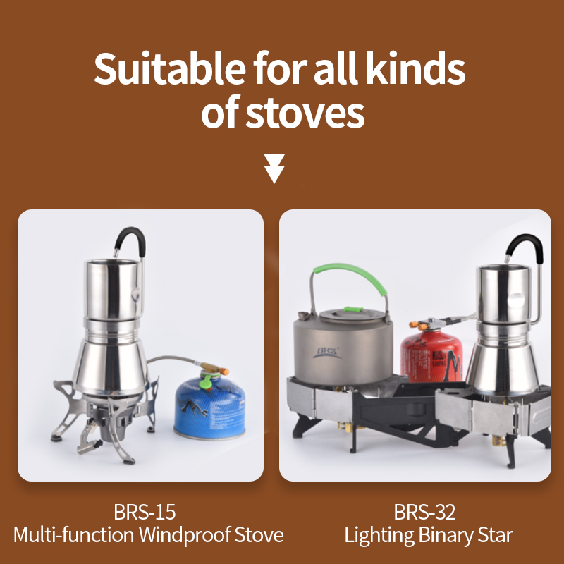 BRS Camping Stovetop Coffee Di - Home Office Moka 评论和价格
