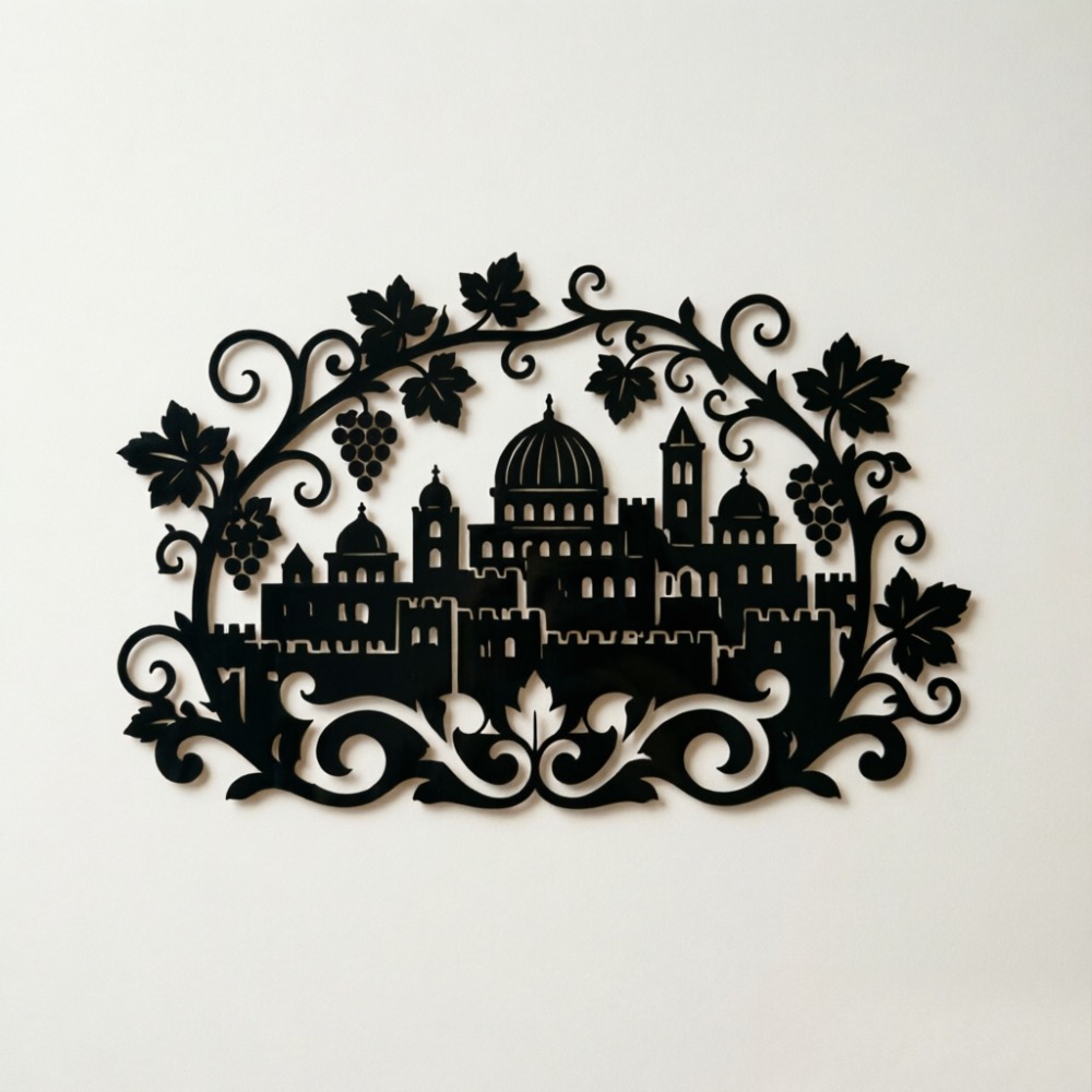 CIFBUY Iron Wall Art Jerusalem - Home Office Room 评论和价格