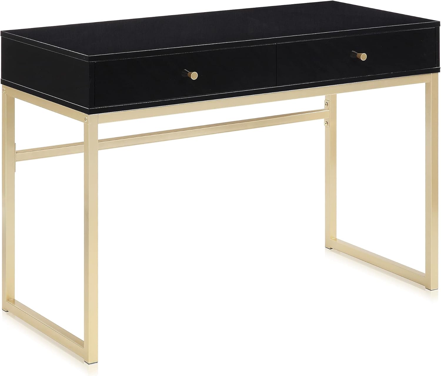 42 Inch Makeup Vanity or Home  - Home Office With Two Desks 评论和价格