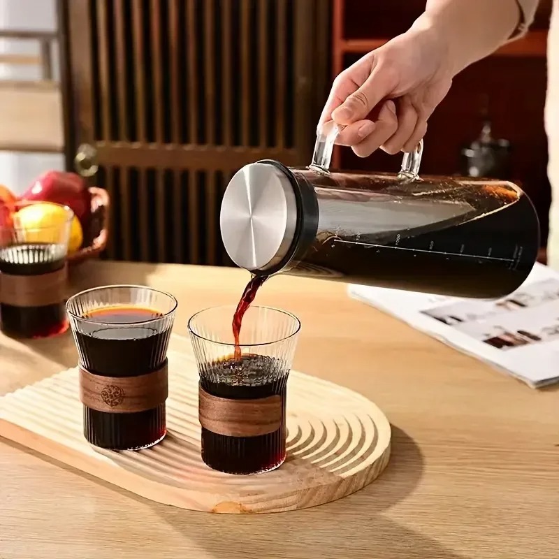 Glass Cold Brew Coffee Maker P - Home Office Moka 评论和价格
